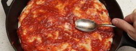 тесто для пиццы без замеса. Шаг 5