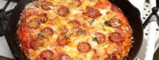 тесто для пиццы без замеса. Шаг 7