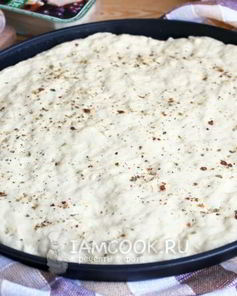 Тесто для пиццы на кефире