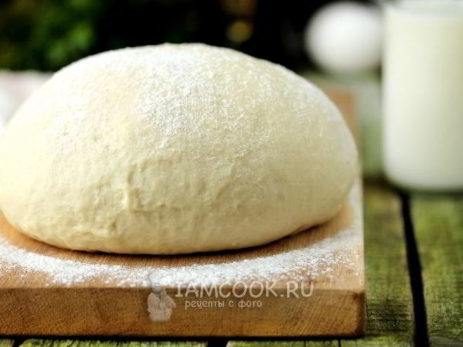 Рецепт теста для пиццы на молоке