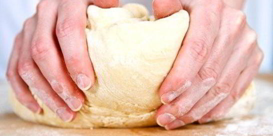 Тесто для пиццы с оливковым маслом