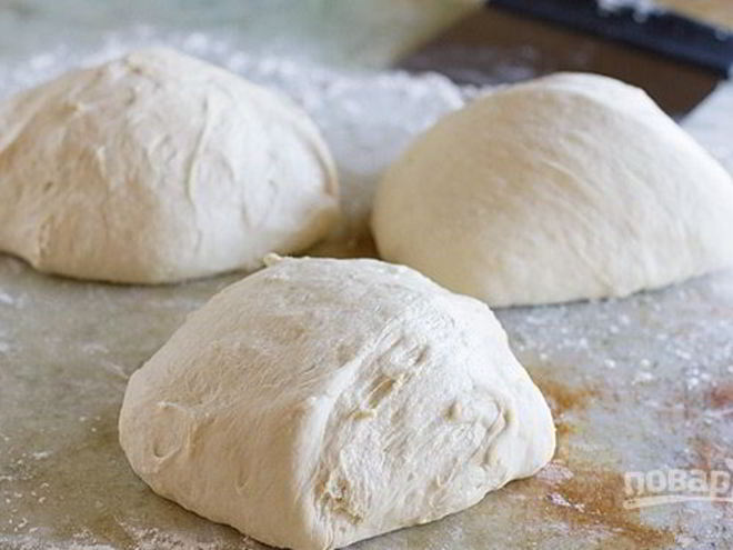 Рецепт теста для пиццы с сухими дрожжами