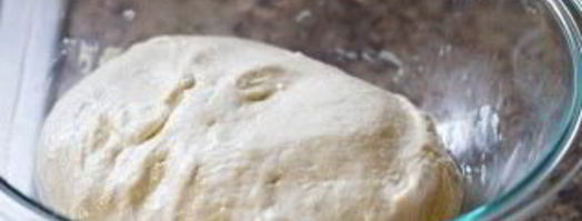 тесто для пиццы с сухими дрожжами. Шаг 4