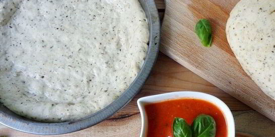 Тесто для пиццы в хлебопечке Мулинекс