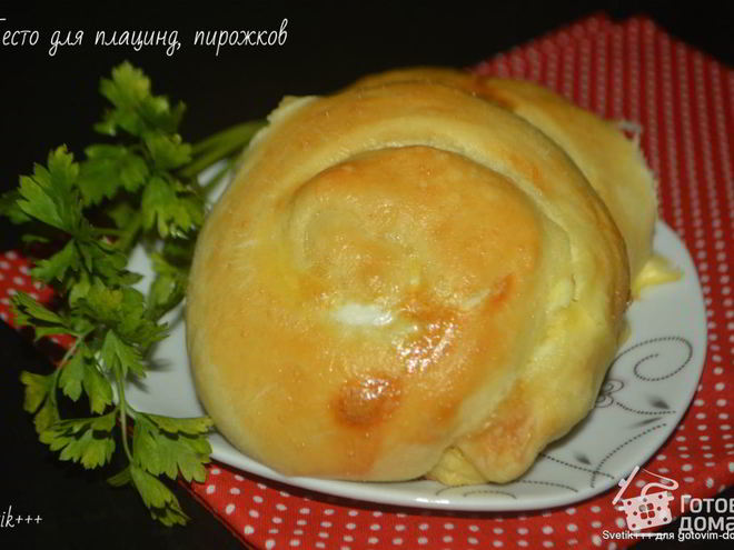Рецепт теста для плацинд, пирожков