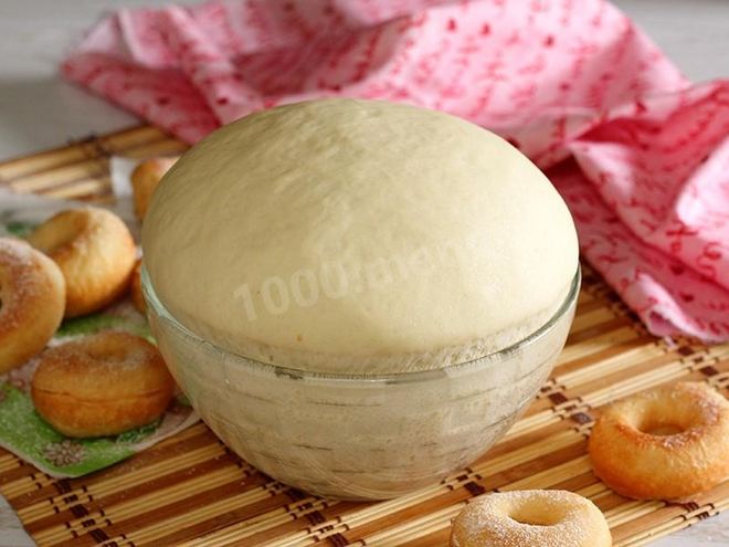 Рецепт теста для пончиков дрожжевое