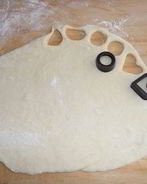 Тесто для пышек на кефире