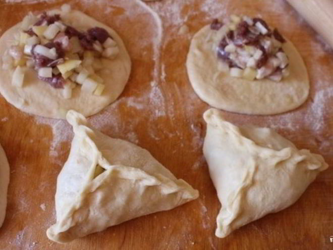 Рецепт теста для треугольников