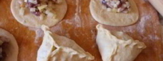 тесто для треугольников. Шаг 4