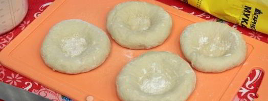 тесто для ватрушек. Шаг 14