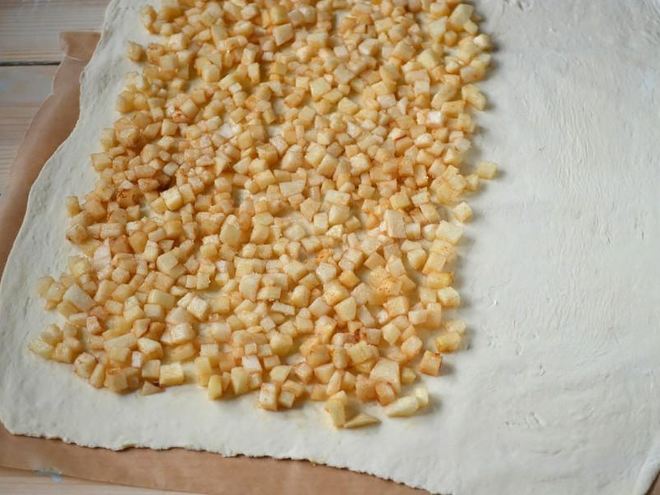 Рецепт теста для яблочного штруделя