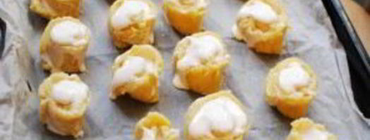 тесто из творожных сырков. Шаг 4