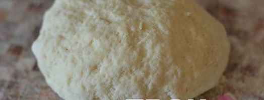 тесто на кефире для пирожков. Шаг 6