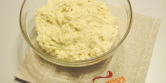 Тесто на кефире на сковороде