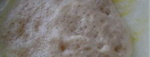 тесто на кефире с дрожжами. Шаг 3