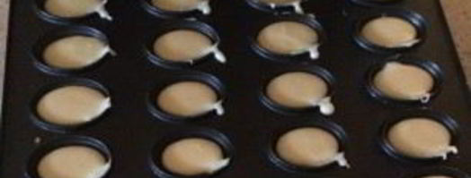 тесто на орешки со сгущенкой. Шаг 2