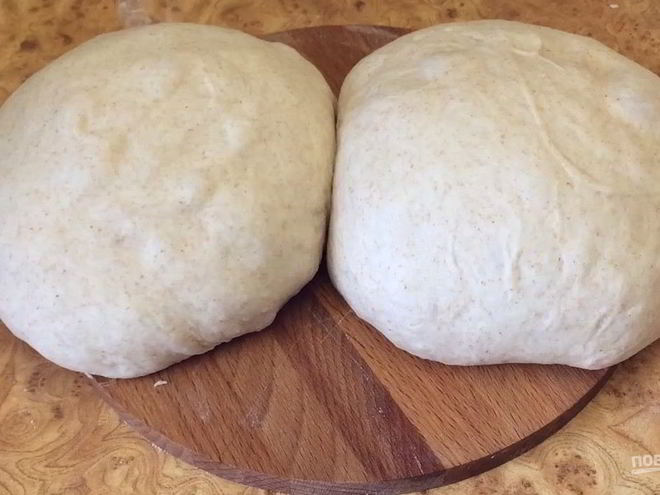 Рецепт теста на закваске для несладкой выпечки