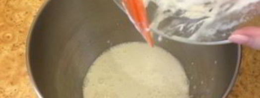 тесто на закваске для несладкой выпечки. Шаг 2