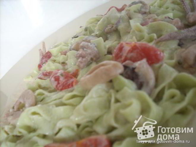 Рецепт теста зеленого шпинатного для равиоли, каннелони, лазаньи