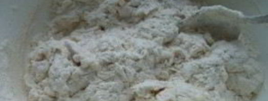 тонкое бездрожжевое тесто. Шаг 4