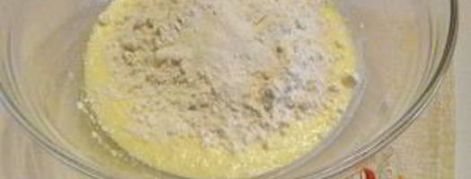 творожное тесто для пирога с яблоками. Шаг 3