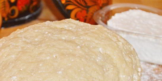 Творожное тесто для пирожков в духовке