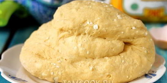 Творожное тесто для пирожков