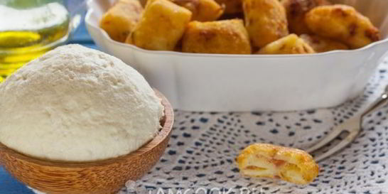 Творожное тесто для жарки