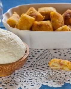 Творожное тесто для жарки