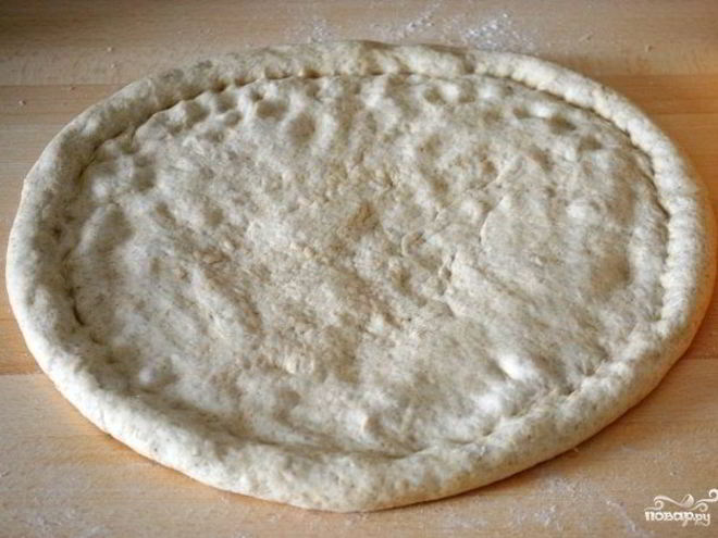 Рецепт воздушного теста для пиццы