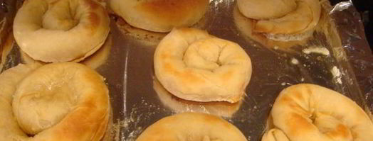 вытяжное тесто улитка с начинкой. Шаг 6