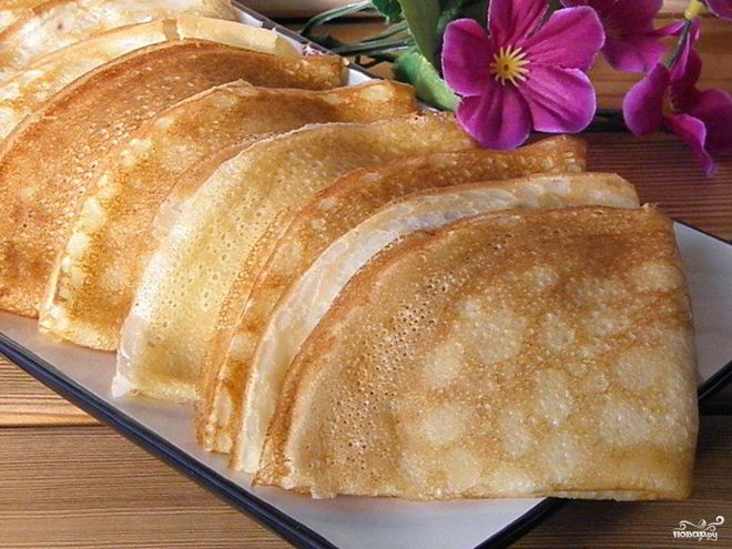 Рецепт заварного теста для блинов