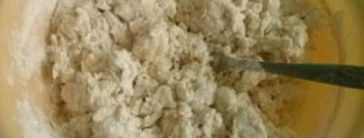 заварное тесто для варенников. Шаг 2