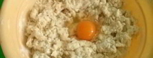 заварное тесто для варенников. Шаг 3