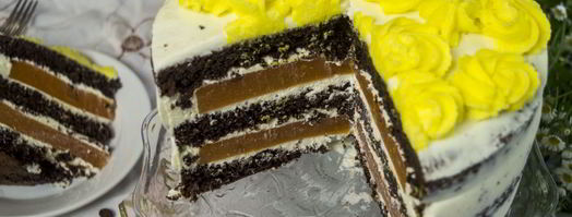 абрикосовый торт. Шаг 16