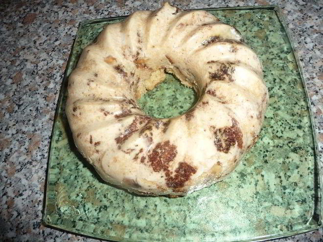 Рецепт бананового торта