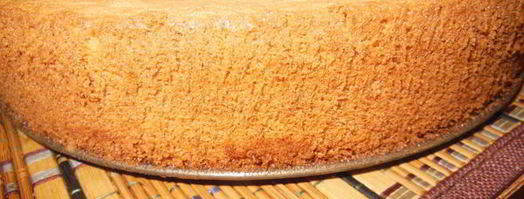 бисквитный торт мелодия. Шаг 6