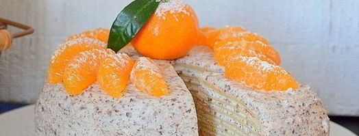 блинный торт с шоколадом. Шаг 10