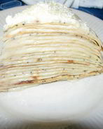 Блинный торт с заварным кремом