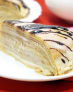 Блинный торт со сгущенкой