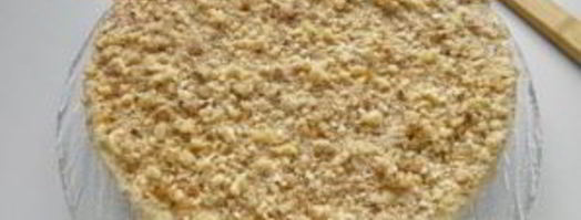 быстрый торт на сковороде со сгущенкой. Шаг 9