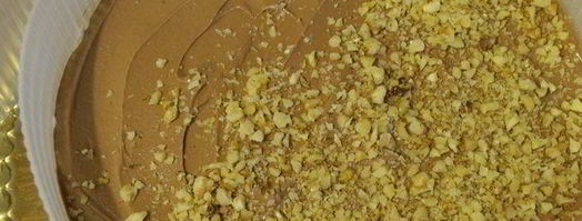 фруктовый торт с шоколадной глазурью. Шаг 14