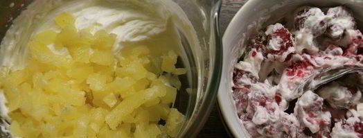 фруктовый торт с шоколадной глазурью. Шаг 9