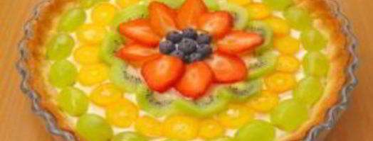 фруктовый торт со сливочным кремом и желе. Шаг 15