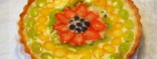 фруктовый торт со сливочным кремом и желе. Шаг 17