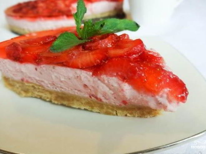 Рецепт йогуртового торта без выпечки