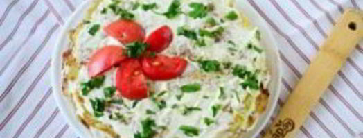 кабачковый торт с помидорами. Шаг 15