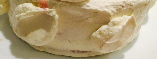 классический торт клубника со сливками. Шаг 14