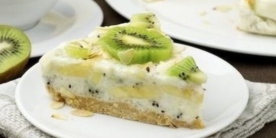 Легкий торт Шедевр на йогурте