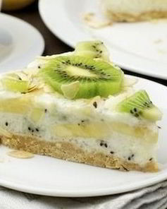 Легкий торт Шедевр на йогурте